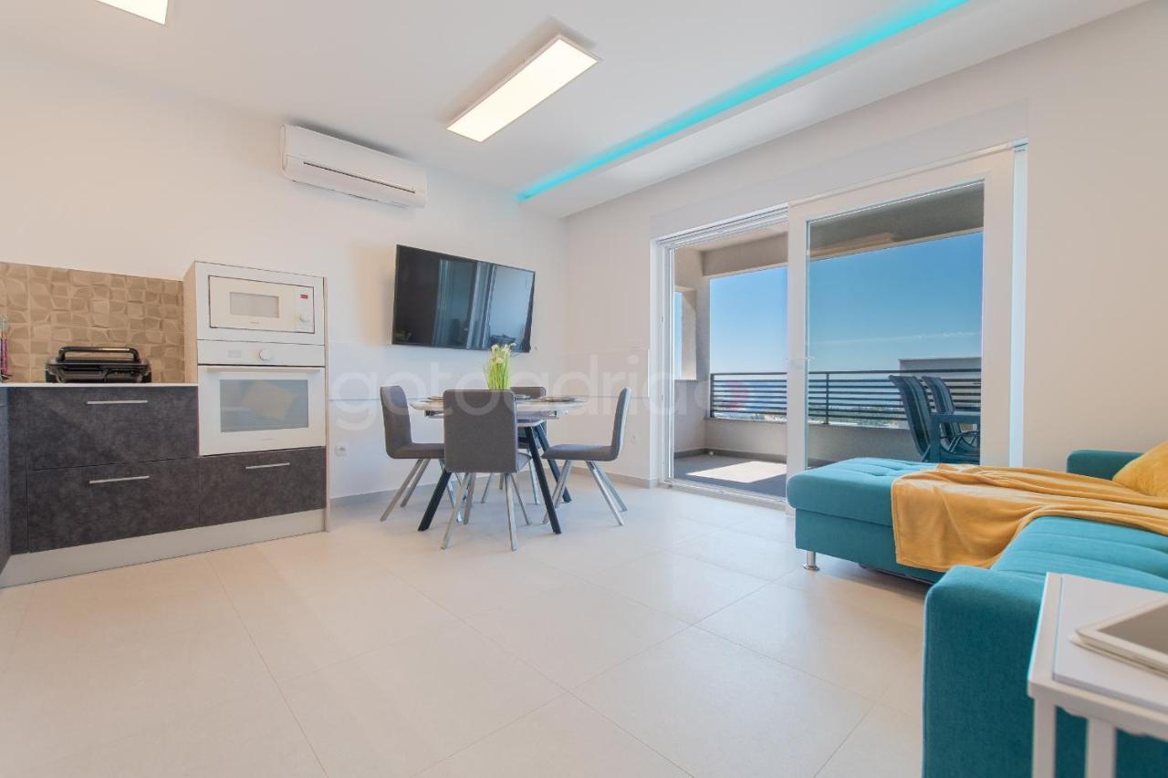 Luxury Sea View Apt Padi Via Mare Makarska Dış mekan fotoğraf