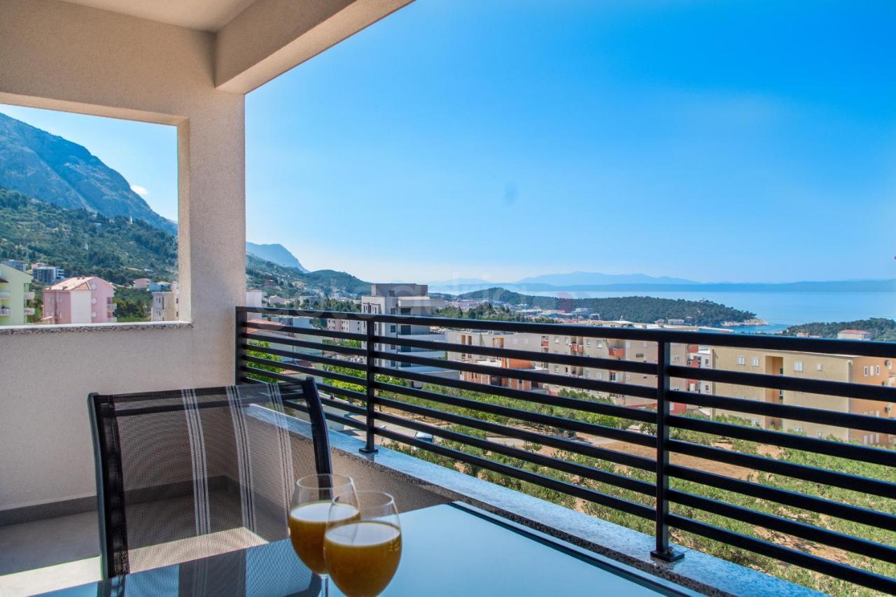 Luxury Sea View Apt Padi Via Mare Makarska Dış mekan fotoğraf